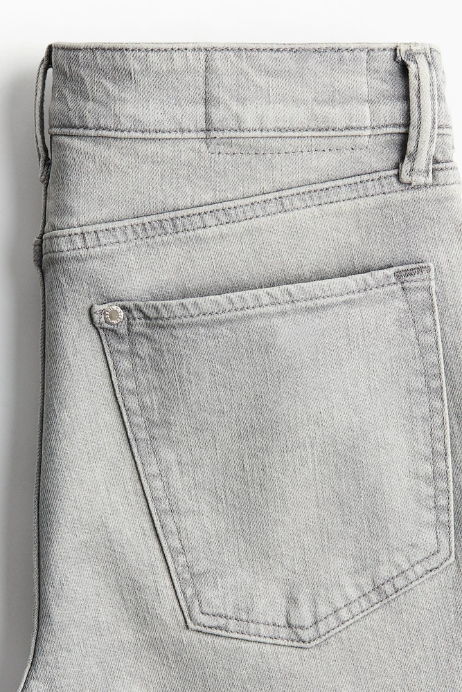 Slim Denim Shorts