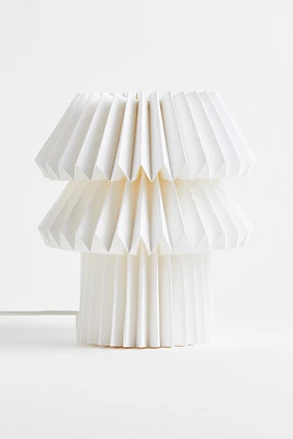 Pleated Table Lamp