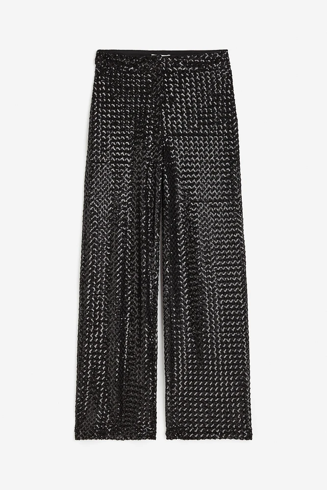 Sequined Pants