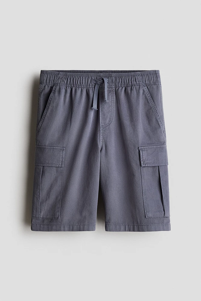 Twill Cargo Shorts