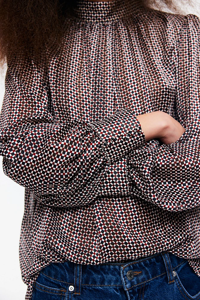 Patterned Blouse