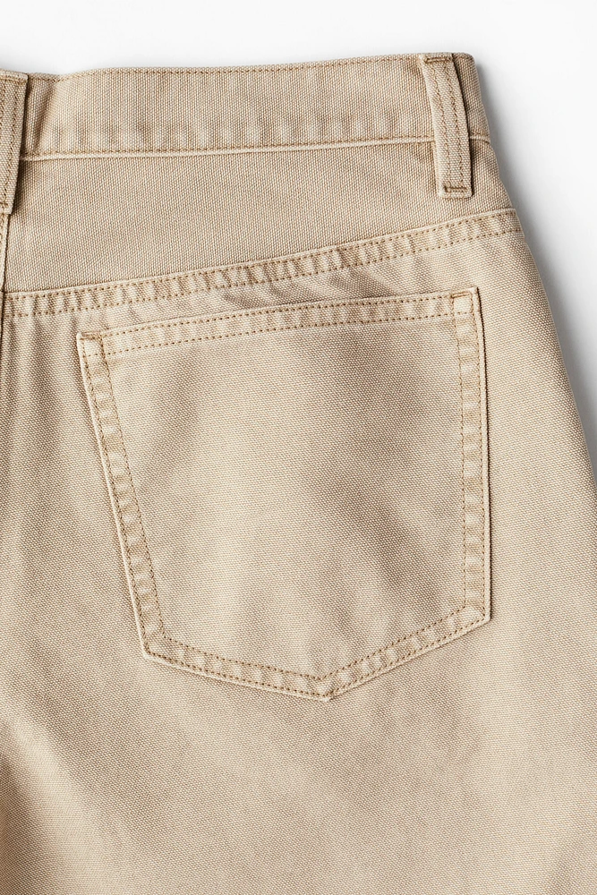 Baggy Canvas Pants