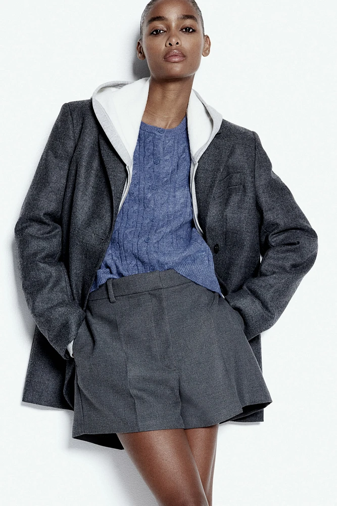 Cable-Knit Cardigan
