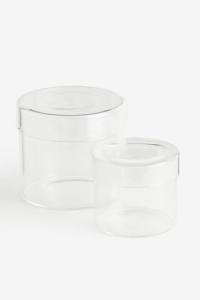 Glass Jar with Lid