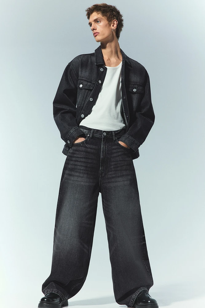H&M Super Baggy Jeans | Pike and Rose