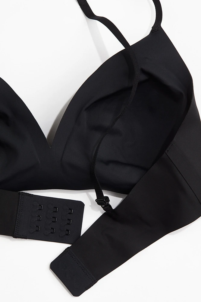 Soutien-gorge souple et coussiné en microfibre