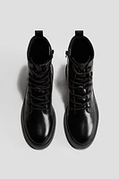 Lace-Up Boots