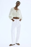Blouse froissée