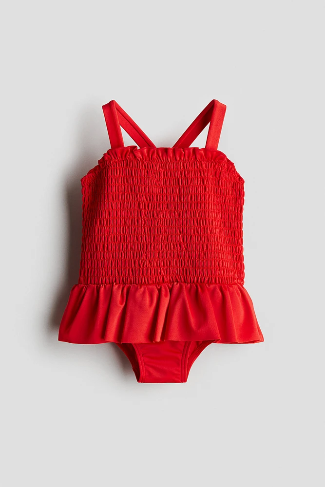 Maillot de bain en nid d'abeille