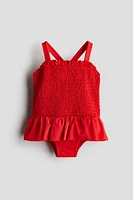 Maillot de bain en nid d'abeille