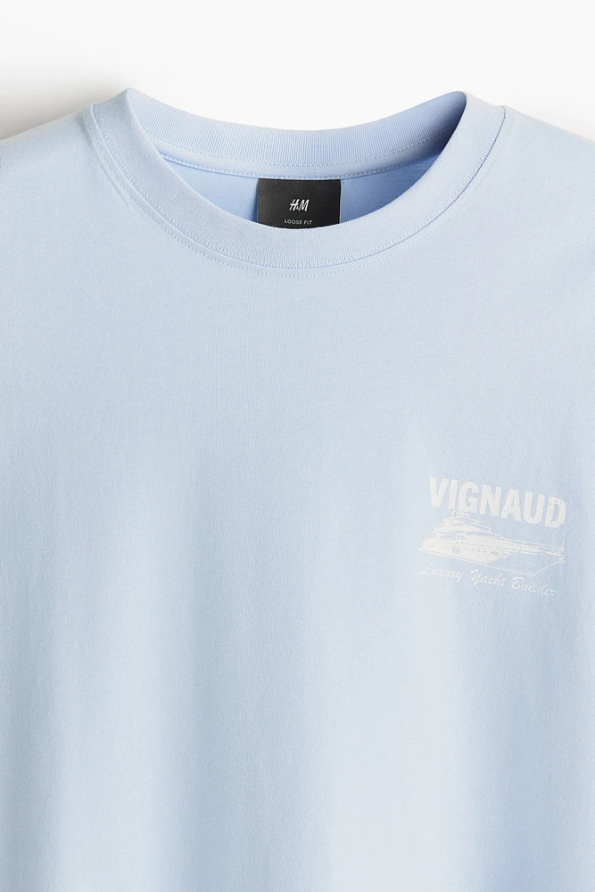 T-shirt imprimé Coupe Flottante