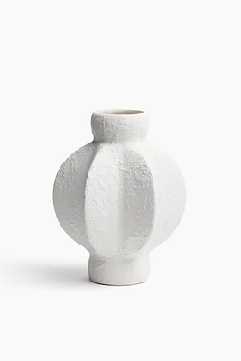 Textured Stoneware Vase