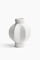 Textured Stoneware Vase
