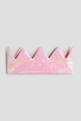 Sequined Costume Crown