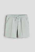 Creased Jersey Shorts