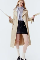 Twill Trench Coat