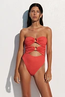 Maillot de bain bandeau coussiné