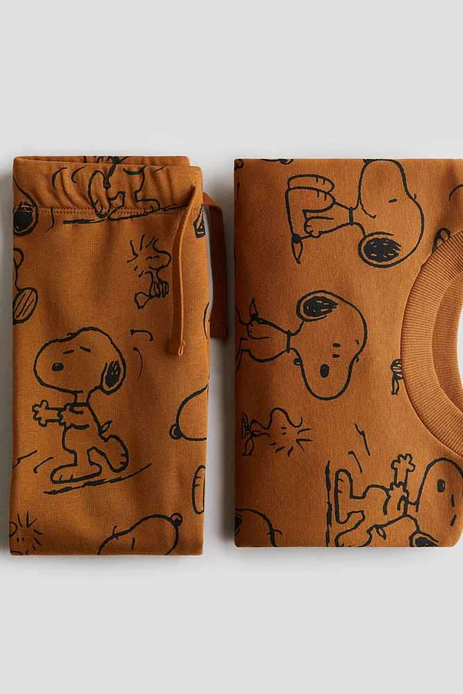 2-piece Printed Sweatsuit