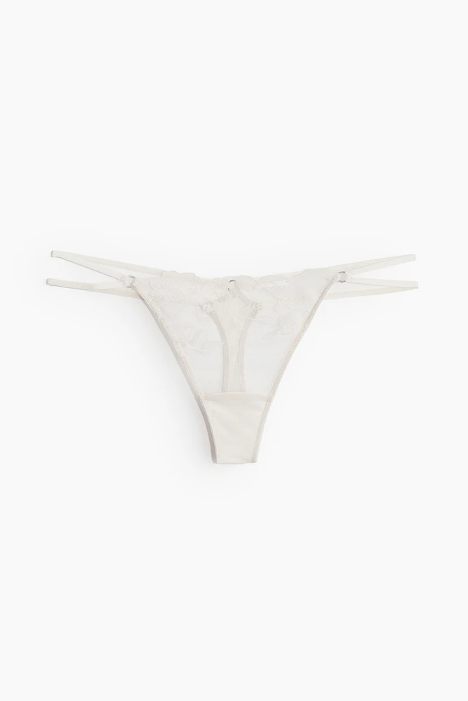 Lace Thong Briefs