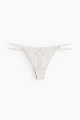Lace Thong Briefs