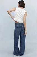 Feather Soft Super Wide Ultra High Jeans