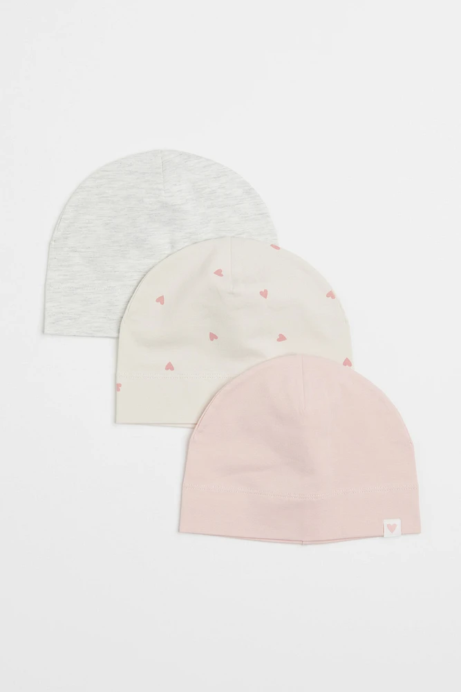 3-pack Cotton Jersey Hats