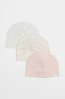 3-pack Cotton Jersey Hats