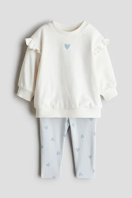 2-piece Sweatshirt and Leggings Set