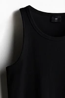 Slim Fit Ribbed Tank Top