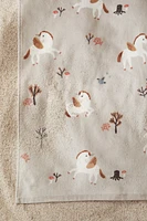 Patterned Bath Towel