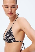 Push-Up Triangle Bikini Top