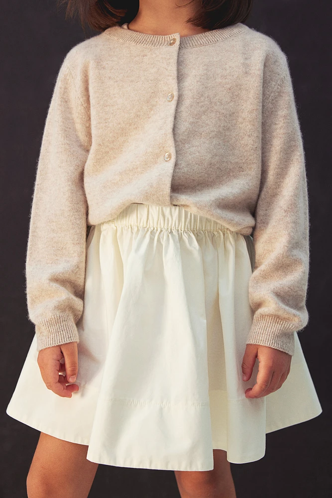 Flared Cotton Skirt