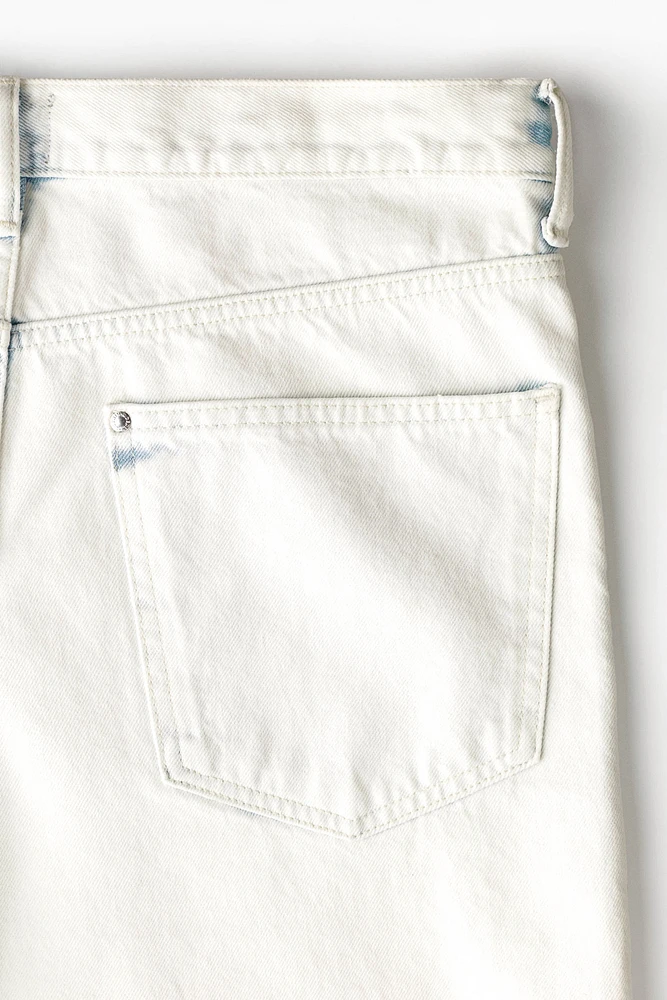 Short ample en denim