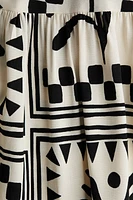 Robe tunique froissée
