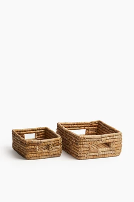 Lot de 2 paniers de rangement