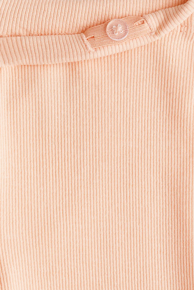 Ribbed Jersey Leggings