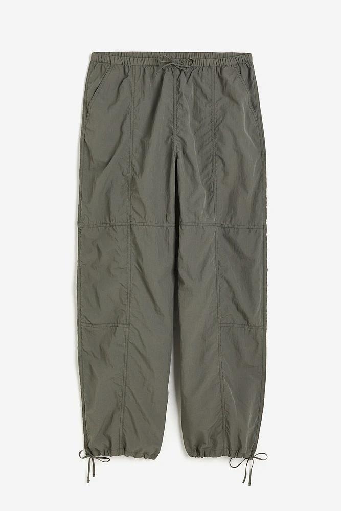 Nylon Parachute Pants