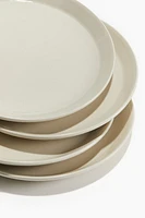 4-pack Stoneware Medium Plates