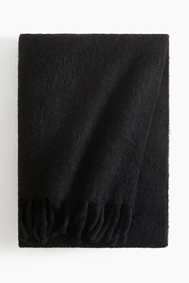 Couverture en laine mélangée
