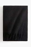 Couverture en laine mélangée