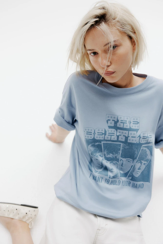 Oversized Printed T-Shirt
