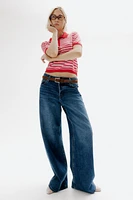 Fine-knit Polo Shirt