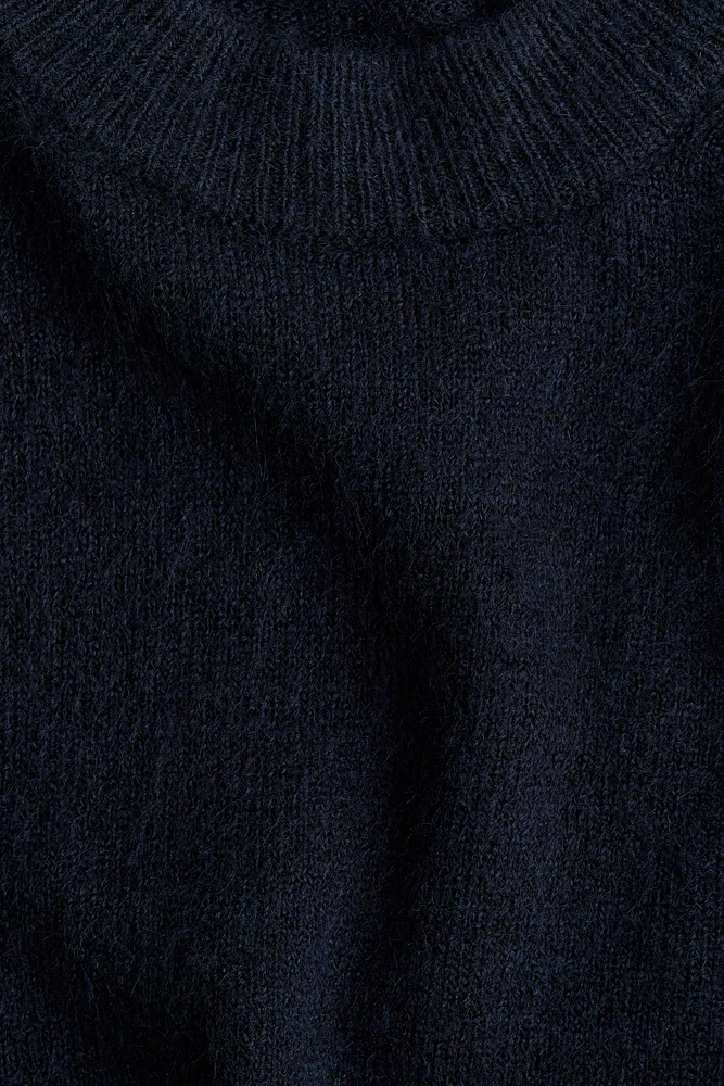 MAMA Slit-Hem Sweater