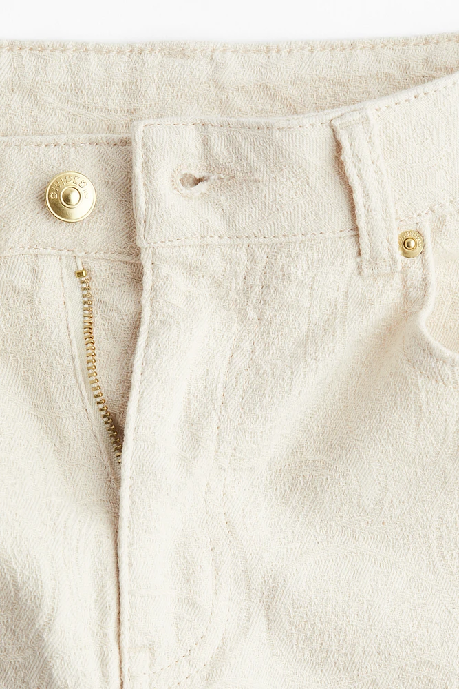 Wide High Jeans
