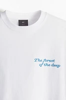 T-shirt imprimé Coupe Flottante