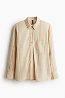 Linen-blend Shirt