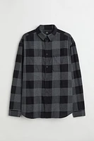 Relaxed Fit Twill Shirt