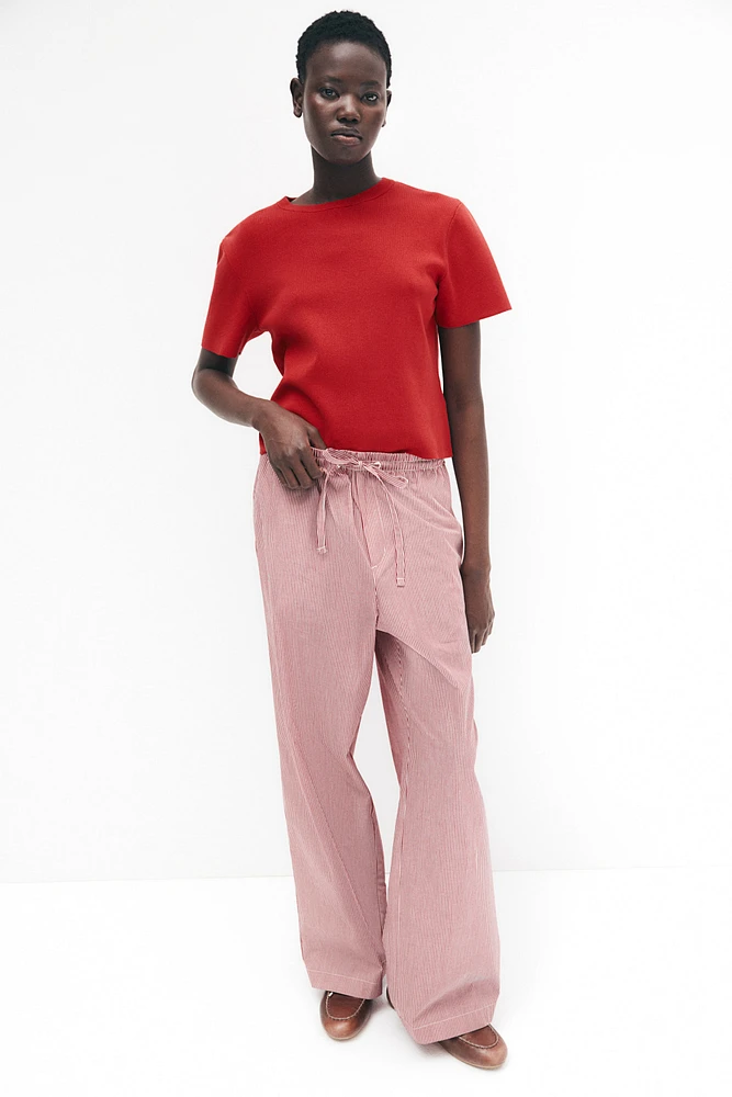 T-shirt en tricot fin