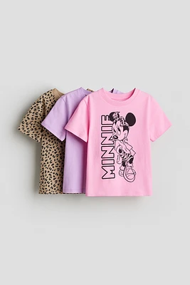 3-pack Printed Jersey Tops