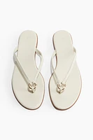 Ring-Detail Flip-Flops